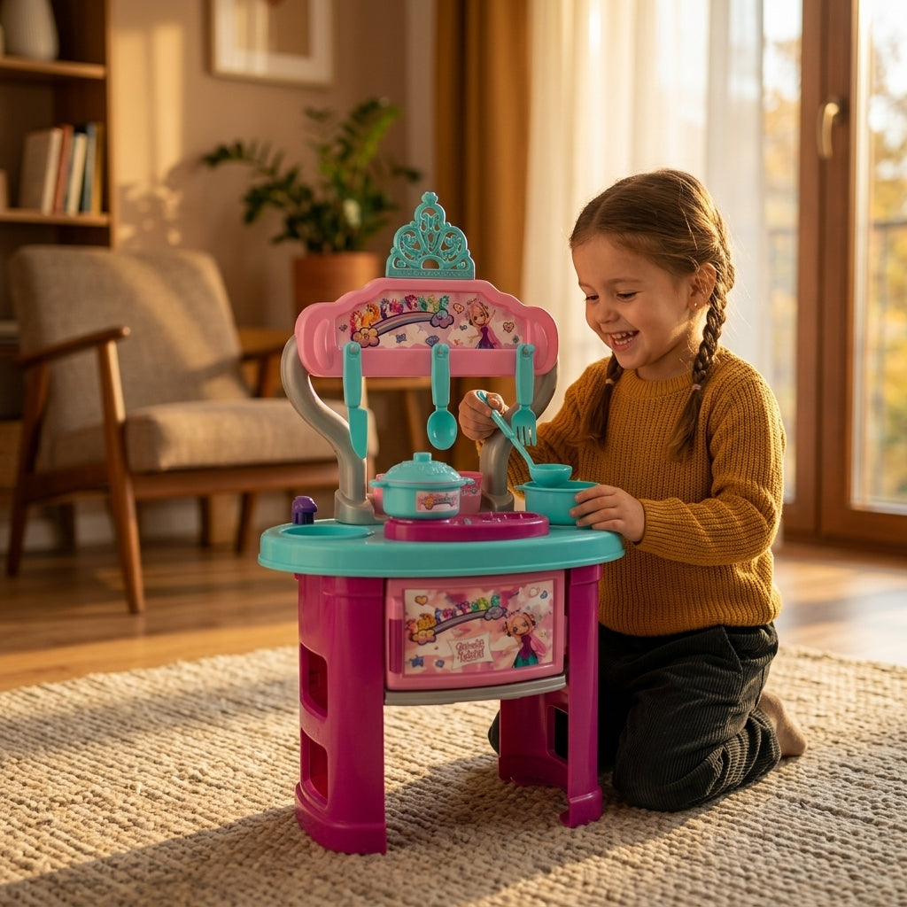 Dečja kuhinja set 50 cm u dečjem kutku sobe