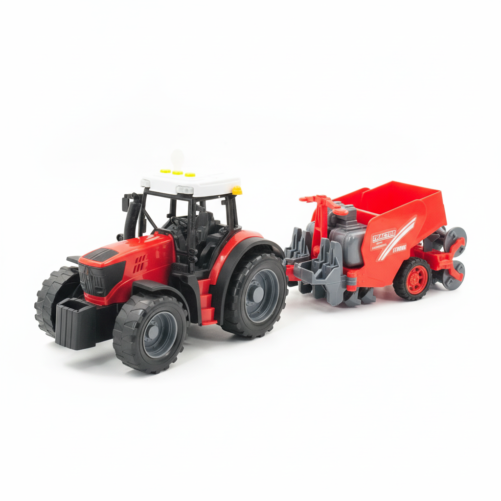Igračka traktor sa priključkom mali