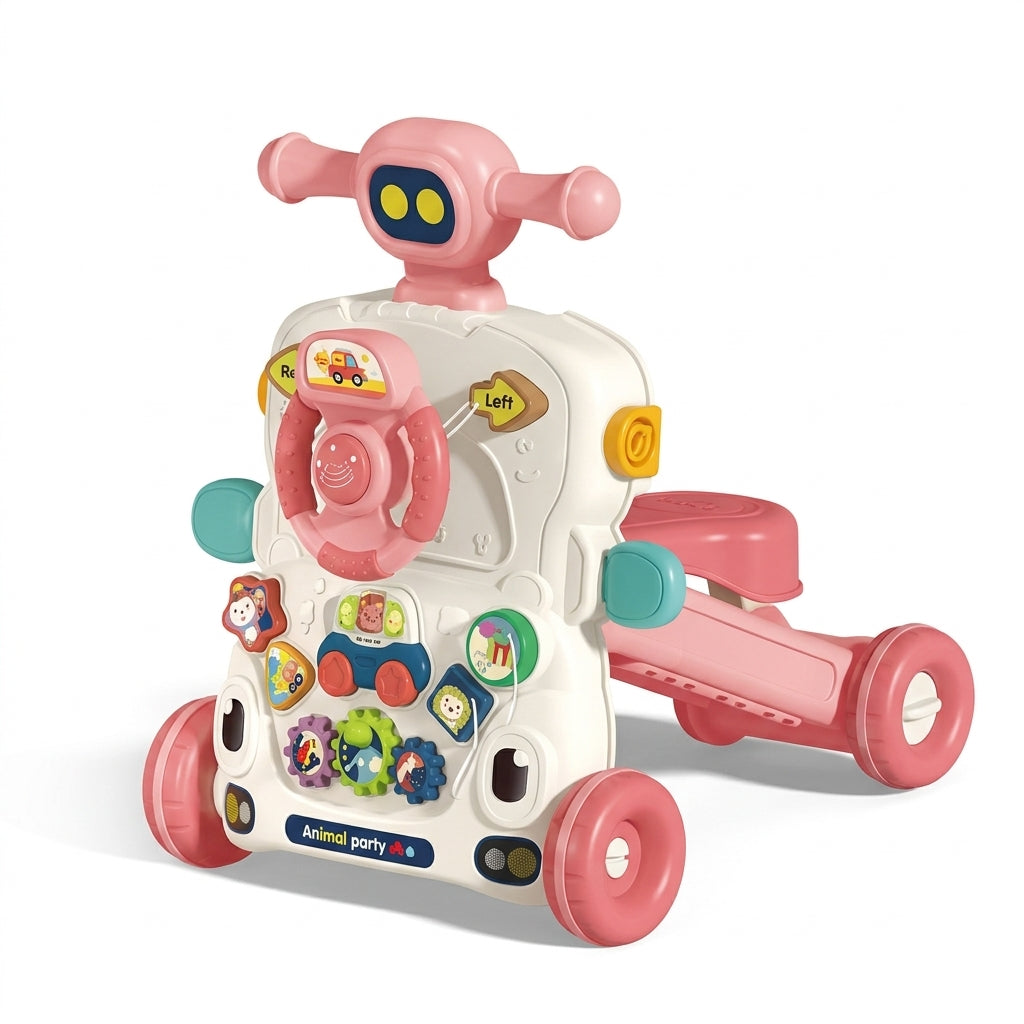 Bebi hodalica 5 u 1 roze