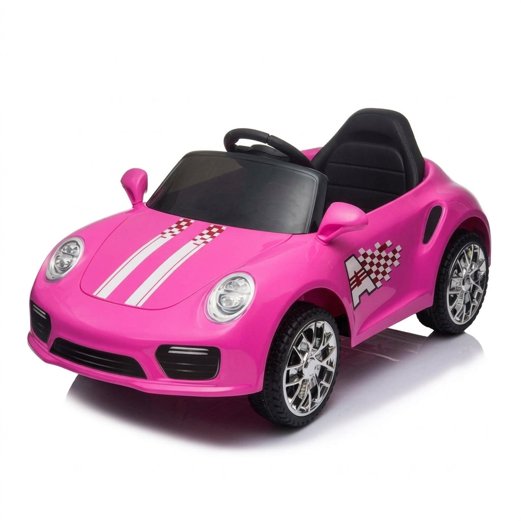 Auto na akumulator roze na daljinski 104 cm