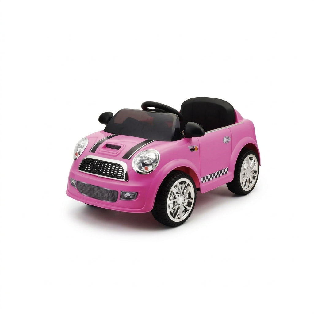 Auto na akumulator roze na daljinski 99 cm