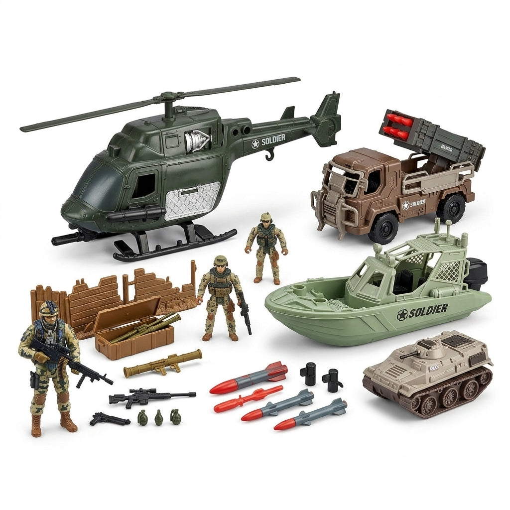 Igračka vojni set 55,5 cm