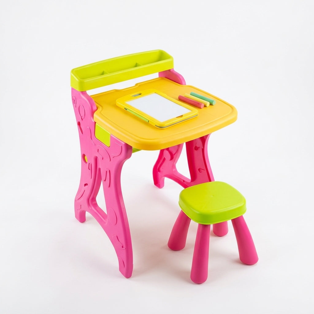 Sto i tabla sa stolicom roze 2 u 1