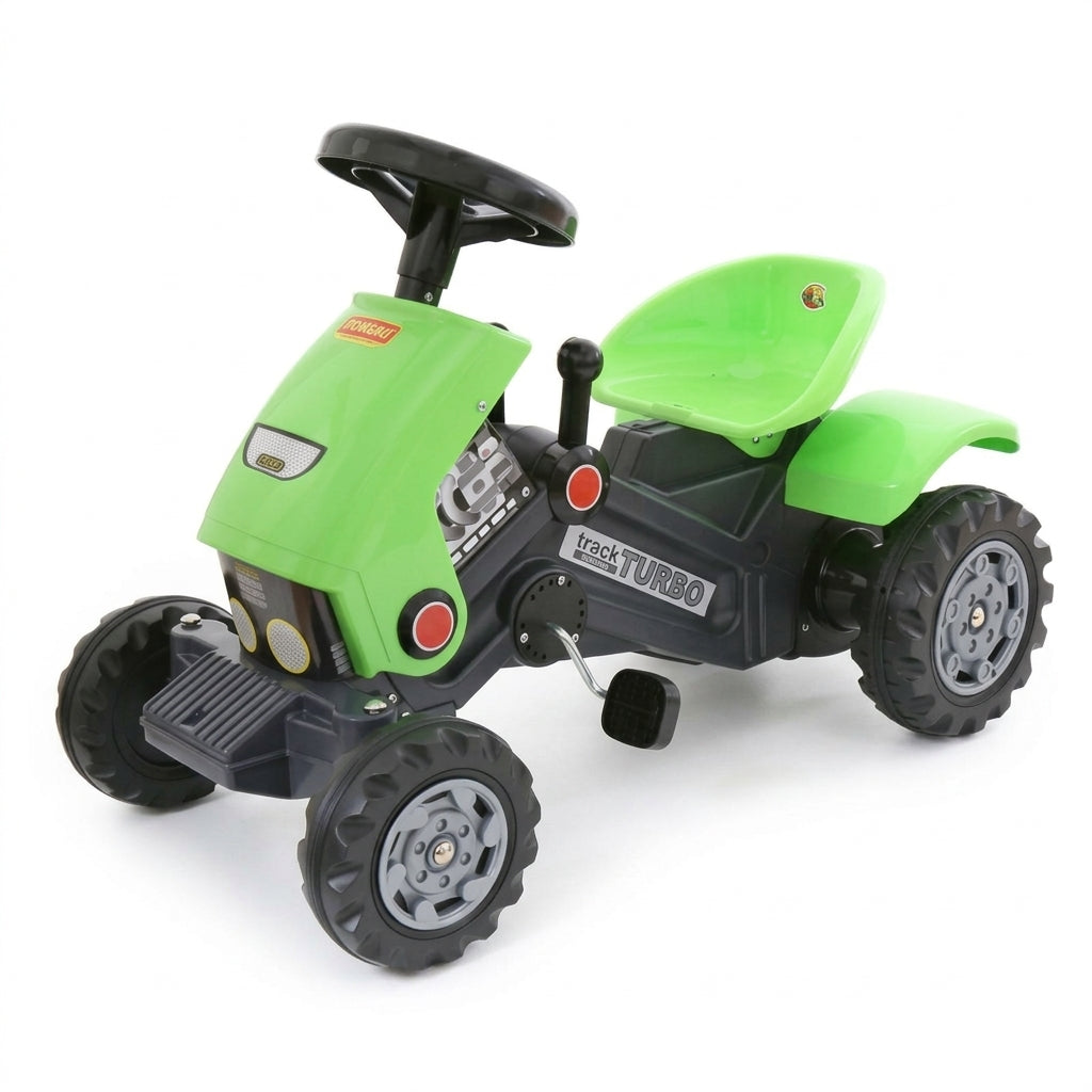 Traktor na pedale zeleni 78 cm