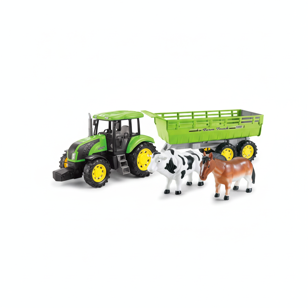 Igračka traktor sa životinjama
