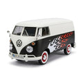 Metalni autić Volkswagen kombi sa plamenom 1:24