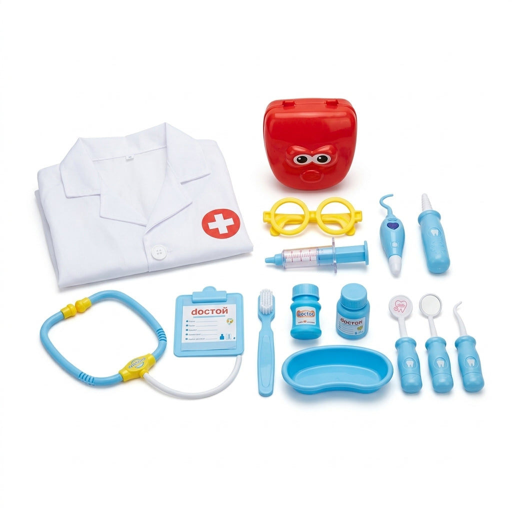 Dečji zubarski set sa mantilom