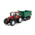 Igračka traktor sa prikolicom u kutiji