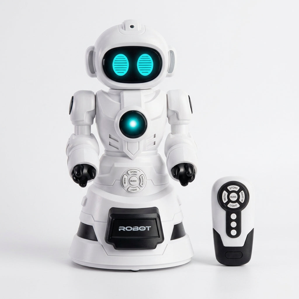Igračka robot beli interaktivni