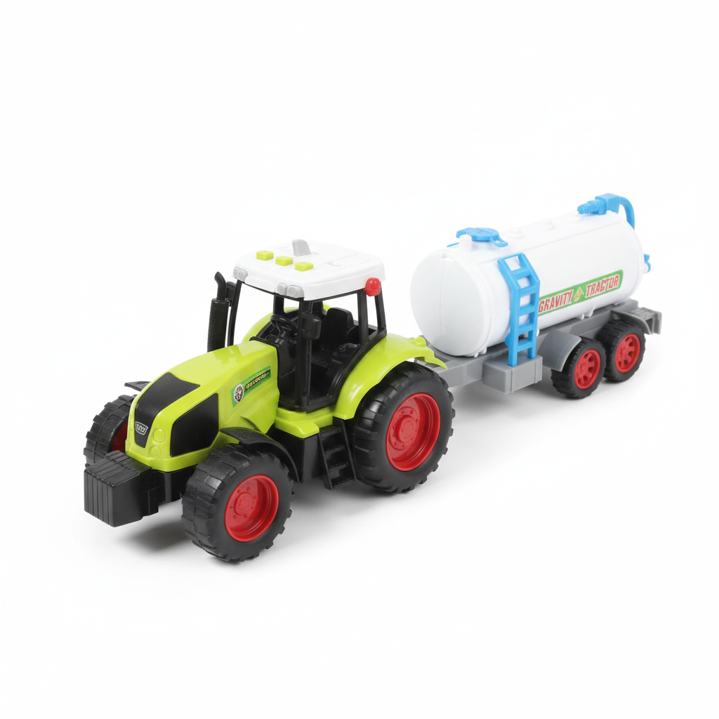Igračka traktor sa cisternom