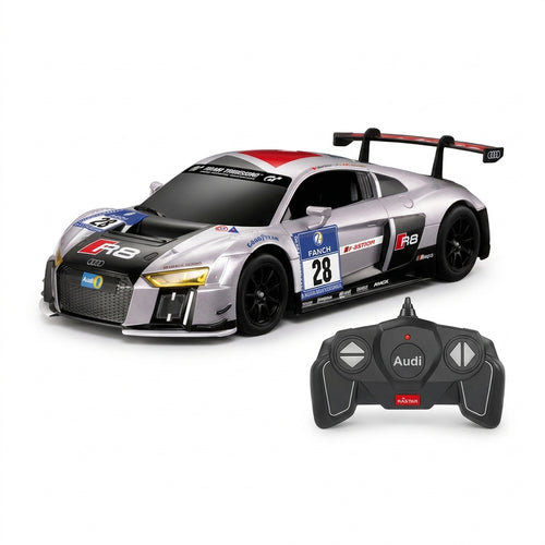 Auto na daljinski Audi R8 LMS crni 1:18