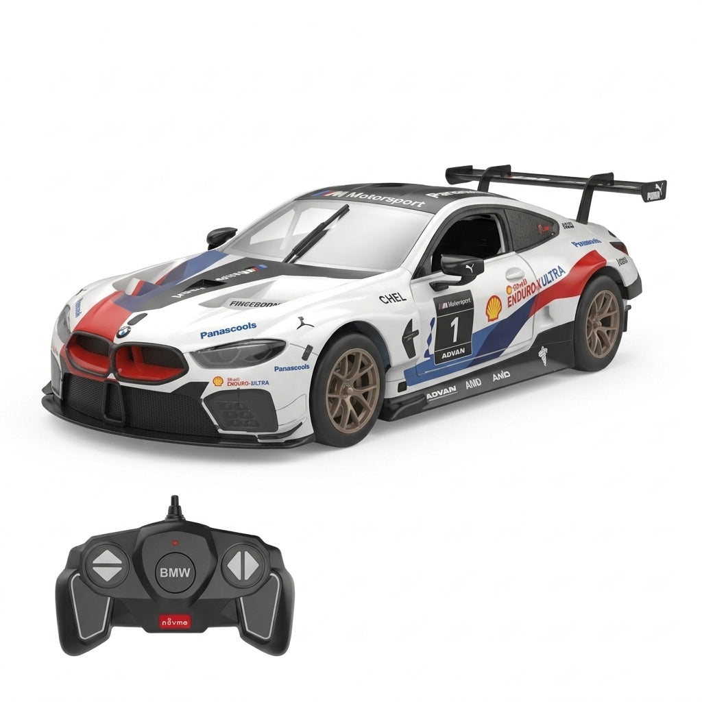 Auto na daljinski BMW GTE set za sklapanje 1:18