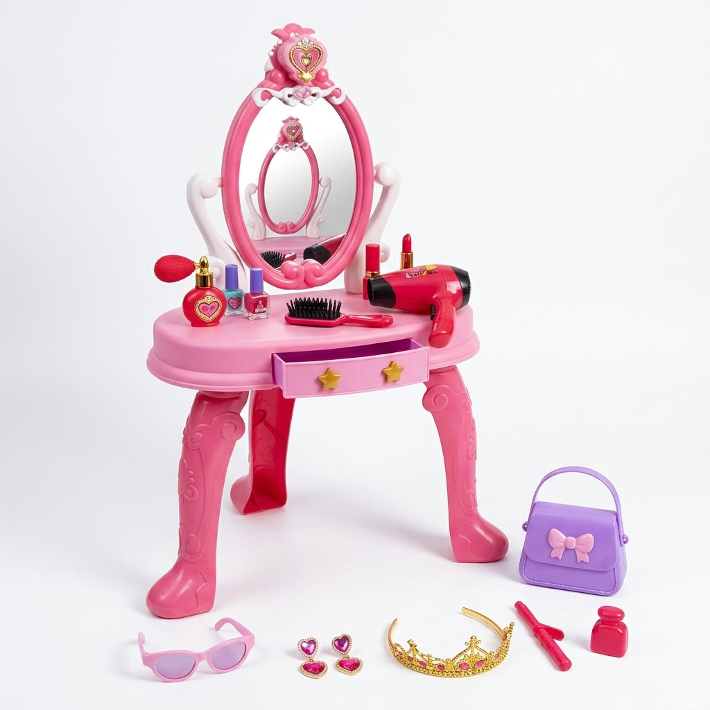 Dečji toaletni sto roze princeza