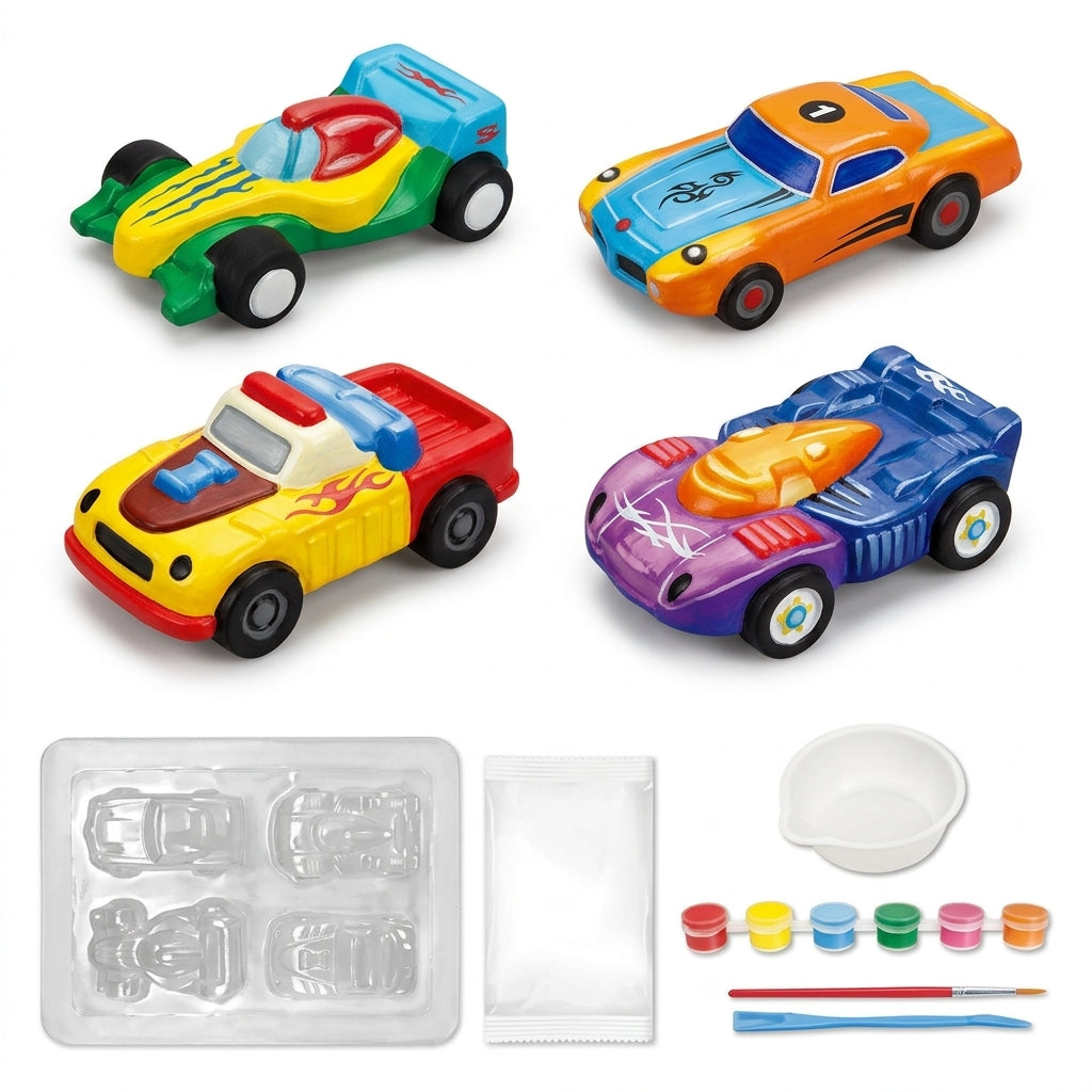 Kreativni set 3D magneti autići