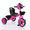 Tricikl roze sa metalnim ramom